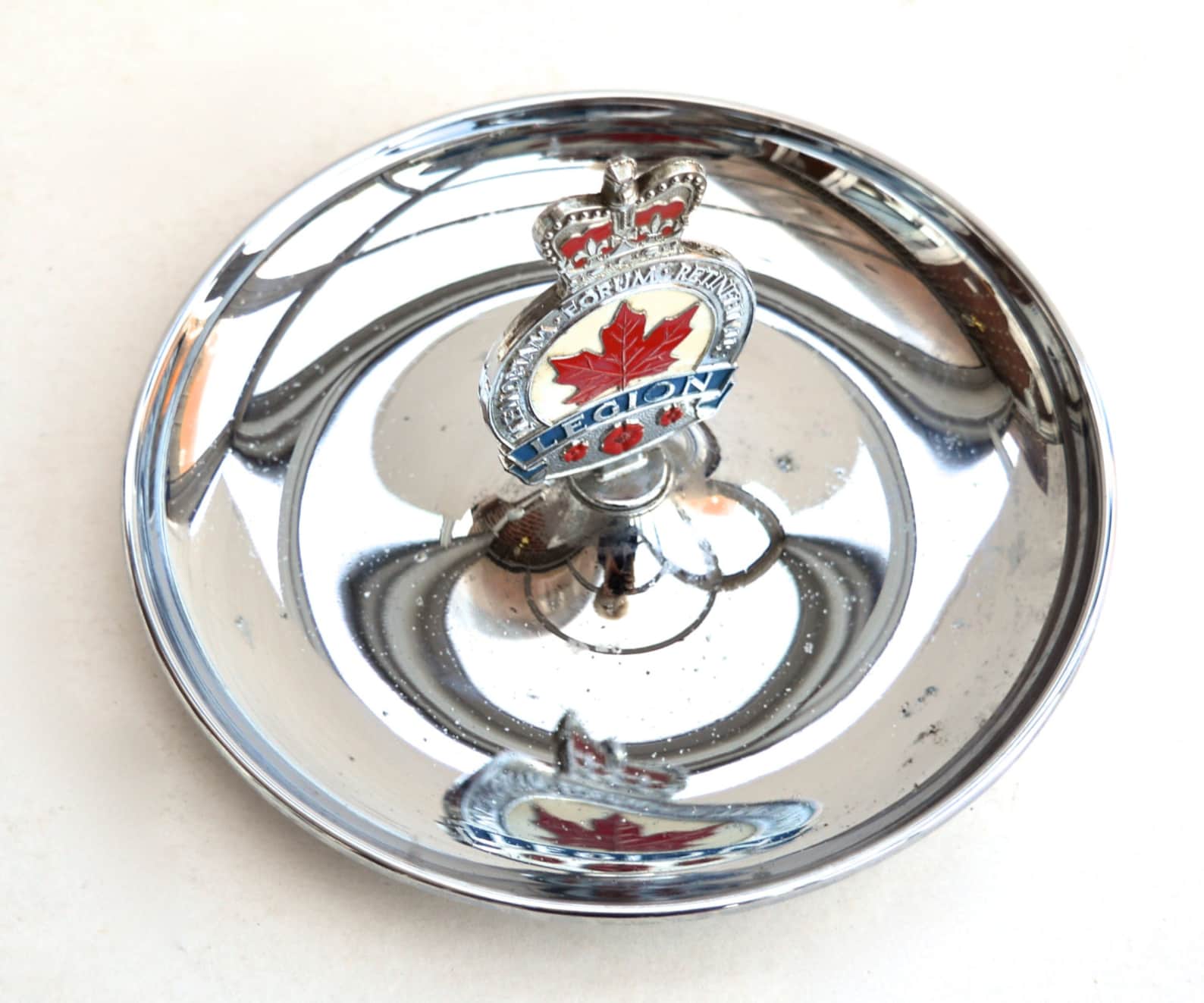 Canadian Legion Ashtray Vintage Ash Tray Canada Memorabilia Etsy