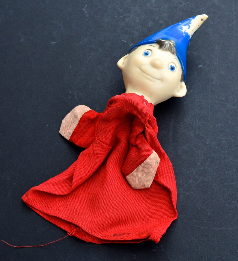 1960s Chad Valley Noddy Glove Puppet Vintage Childrens Toy Retro Childrens Toy Childrens Television Enid Blyton Big Ears Toyland image 5