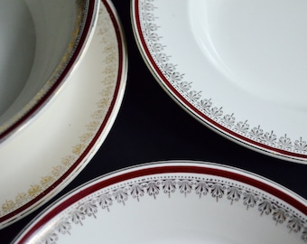 Royalty Alfred Meakin Dinner Service Spares Dinner Plate Tea Plate Rimmed Bowl Cereal Bowl Housewares Tableware Restaurant Hotel Crocker