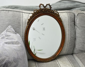 Mirror Mirror Oval Wall Mirror Filigree Frame Vintage Home Decor