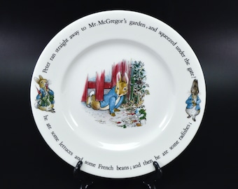 Wedgwood Peter Rabbit Plate, Beatrix Potter Plate