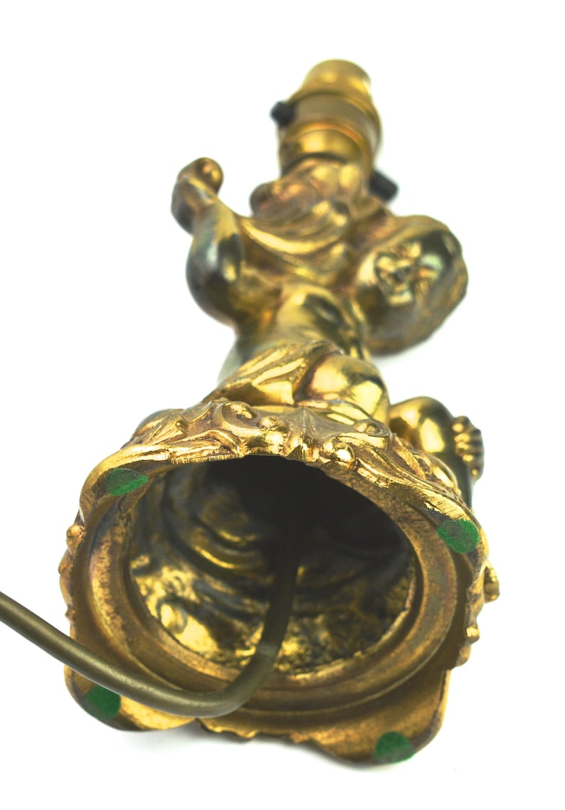 1960s Cherub Brass Cherub Lamp Stand Vintage Lamp Base Vintage Etsy