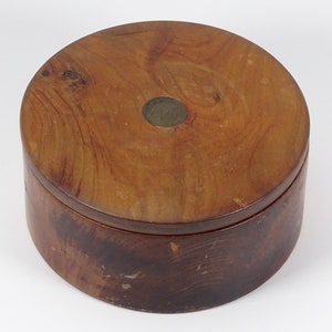 Wooden Trinket Box Vintage Housewares Vintage Storage Box Dressing Table Box Vintage Ring Box