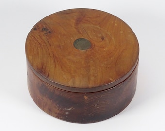 Wooden Trinket Box Vintage Housewares Vintage Storage Box Dressing Table Box Vintage Ring Box