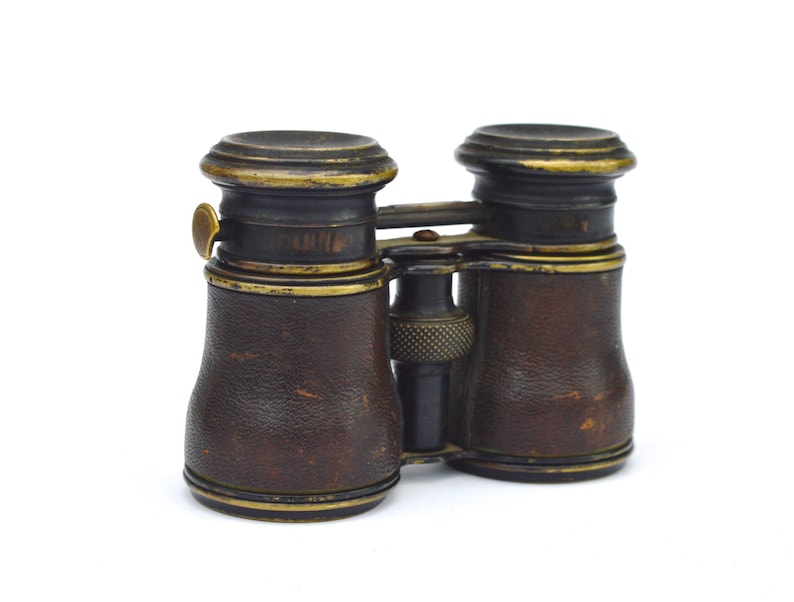 1800s Victorian Opera Glasses Vintage Field Binoculars French Opera
