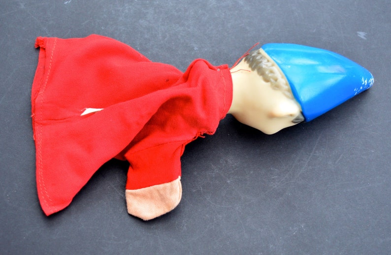 1960s Chad Valley Noddy Glove Puppet Vintage Childrens Toy Retro Childrens Toy Childrens Television Enid Blyton Big Ears Toyland image 4