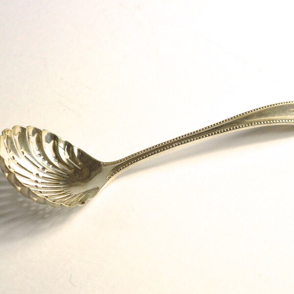 Victorian Tea Spoon Harry Atkin Vintage Tea Spoon Spoon for Leaf Tea Bon Bon Spoon Sugar Shifter Spoon Tomato Spoon