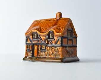 1960s Studio Szeiler Vintage Moneybox House Country Cottage Vintage Piggy Bank