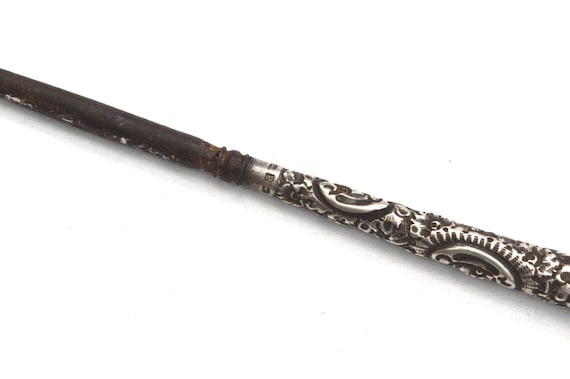 Victorian Silver Button Hook Vintage Button Hook … - image 2