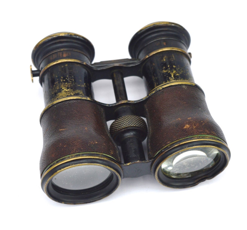 1800s Victorian Opera Glasses Vintage Field Binoculars French Opera