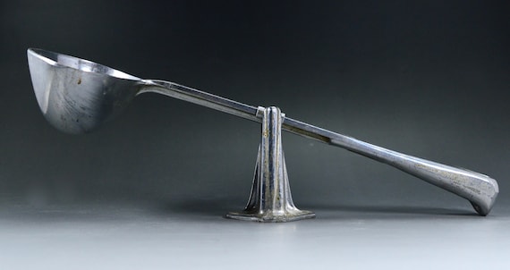 1950er Jahre Vintage Brevete Vintage Küche Waagen Wiegen Löffel Aluminium Waagen Made in Italy Waagen Küche WaageWaagen Kitchenalia