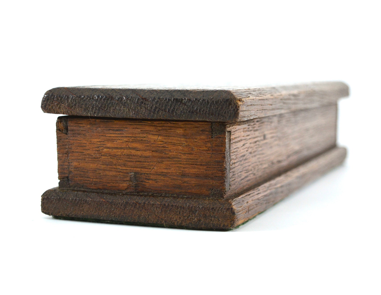 Vintage Wooden Box Vintage Playing Card Box Etsy