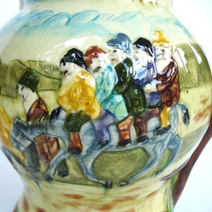 1950s Widecombe Fair Vintage Jug Vintage Water Pitcher Vintage Tableware Uncle Tom Cobley and All image 4