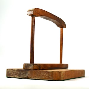 1960s Vintage Wooden Letter Rack Retro Letter Rack