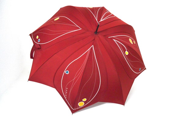 Vintage Radley Umbrella Red Radley Umbrella Radley Dog Scottie Dog