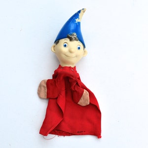 1960s Chad Valley Noddy Glove Puppet Vintage Childrens Toy Retro Childrens Toy Childrens Television Enid Blyton Big Ears Toyland image 2