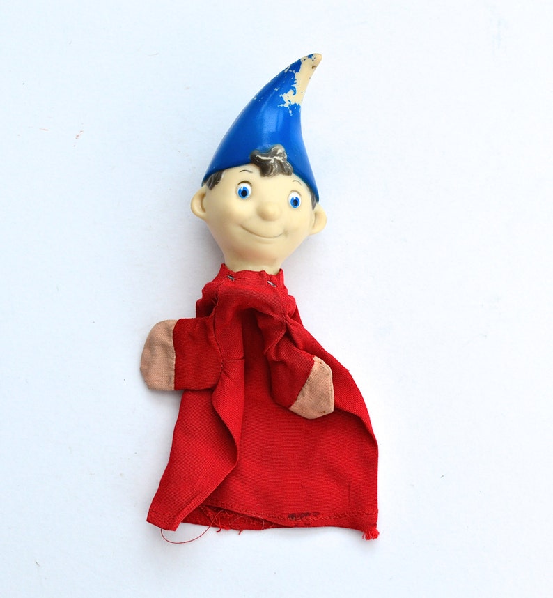 1960s Chad Valley Noddy Glove Puppet Vintage Childrens Toy Retro Childrens Toy Childrens Television Enid Blyton Big Ears Toyland image 2