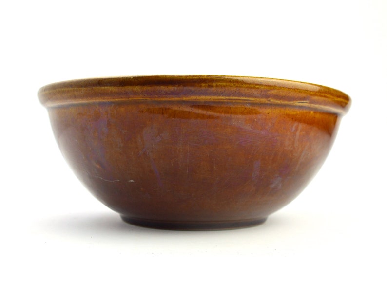 Vintage Denby Stoneware Large Mixing Bowl Made in England Vintage Kitchenware