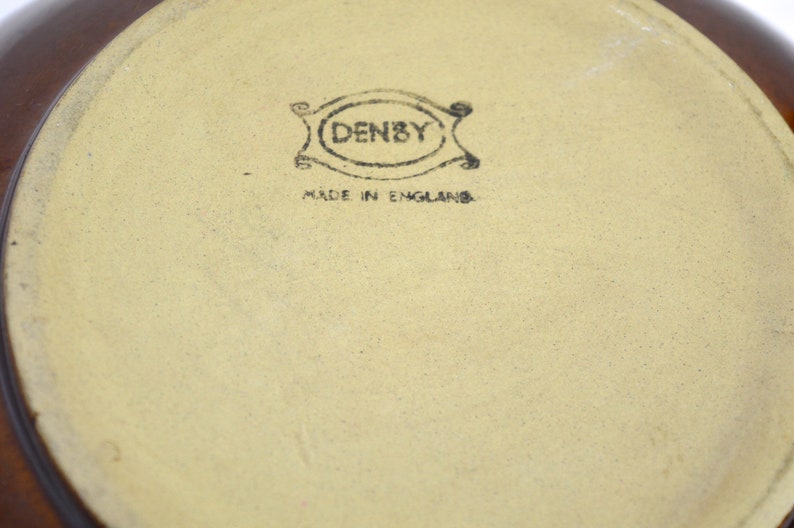 Vintage Denby Stoneware Large Mixing Bowl Made in England Vintage Kitchenware
