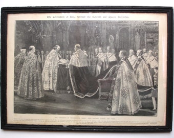 ★即購入…4.8万円 …1902 エドワード７世 アレクサンドラ王妃 戴冠式 il_340x270.645334052_goqu.jpg