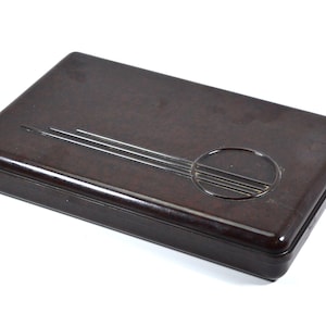 Art Deco Bakelite Box Vintage Memory box Vintage Jewelry box Vintage Bakelite Box Vintage Storage Vintage Cigar Box