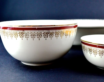 Royalty Alfred Meakin Dinner Service Spares Vegetable Dish Platter Sugar Bowl Finger Bowl Housewares Tableware Restaurant Hotel Crockery
