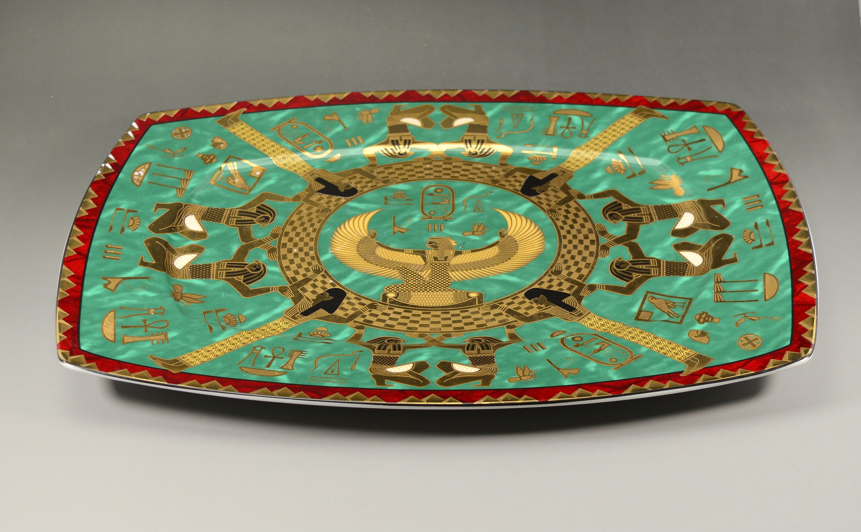 Vintage Egyptian Platter Fathi Mahmoud Pate Et Email Limoges Etsy UK