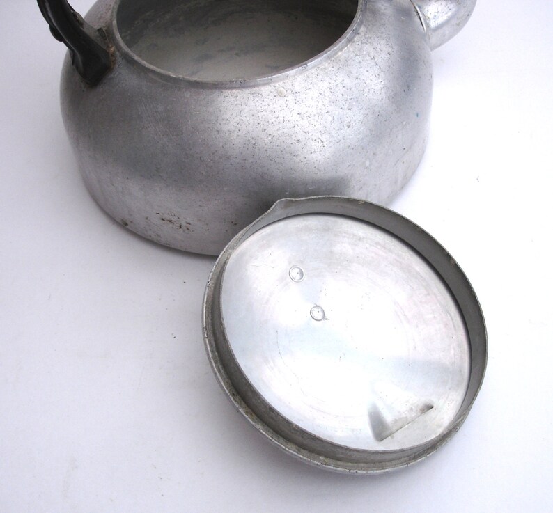 1950s Vintage Galvanised Kettle Vintage Kettle Vintage Kitchenalia