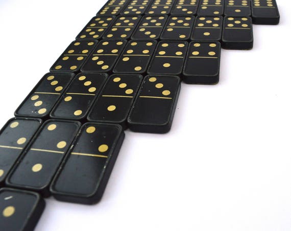 Wills STAR Cigarettes Dominoes Complete 28 Vintage Set of Double Six  Dominoes Vintage Toy Vintage Game Traditional Game Pub Game Dominoes
