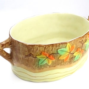 1930s JHW & Sons Ltd Weatherby Falcon Ware Vintage Bowl Vintage Fruit Bowl Vintage Planter Vintage Tableware