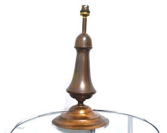 Vintage Metal Lamp Stand Project Vintage Brass Copper Lamp Base Vintage Lighting Vintage Lamp Base Vintage Metalware Vintage Bedside Lamp