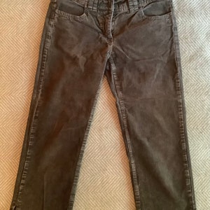 Vintage Green Corduroy Trousers