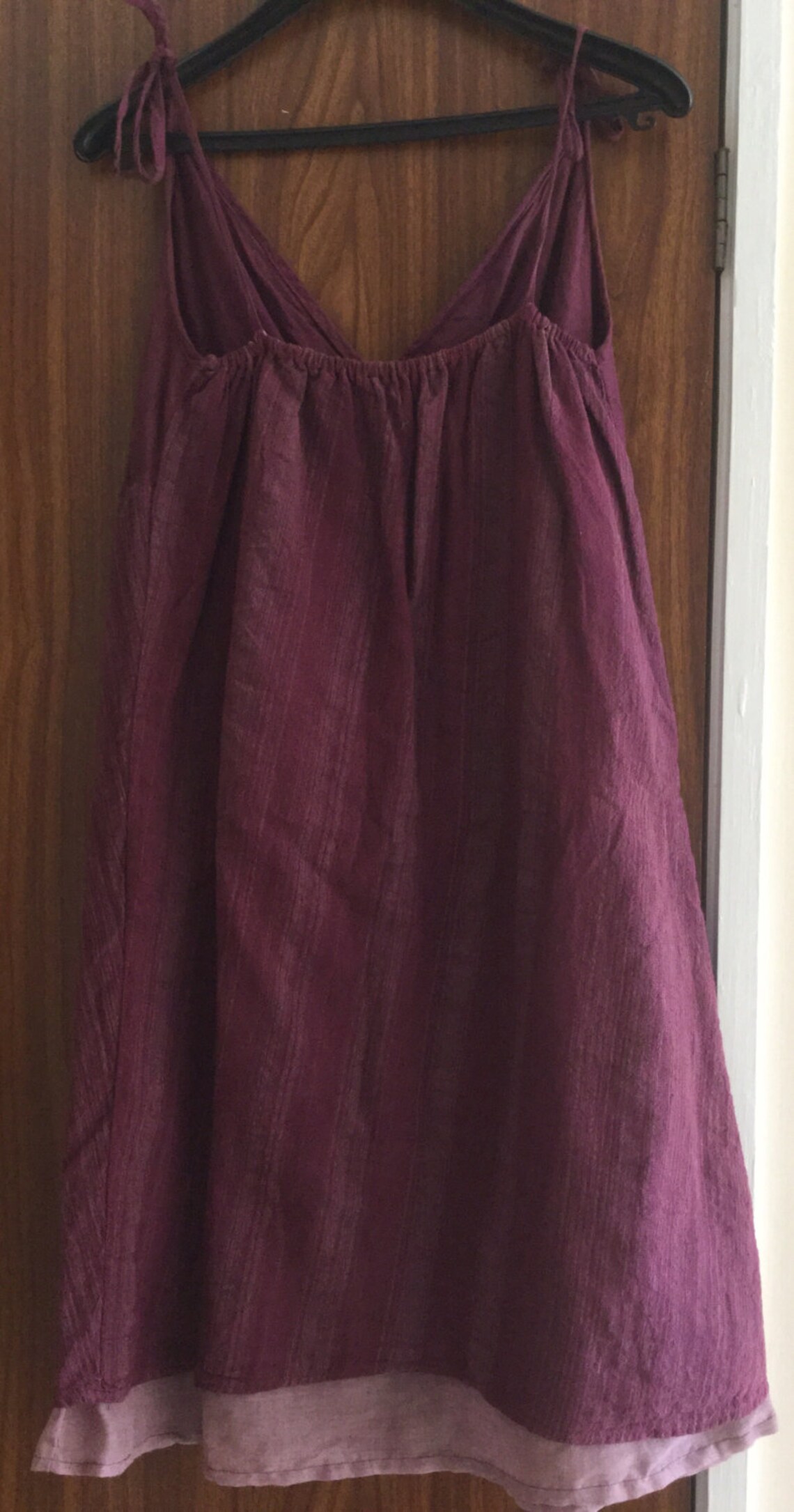 vintage cheesecloth dress