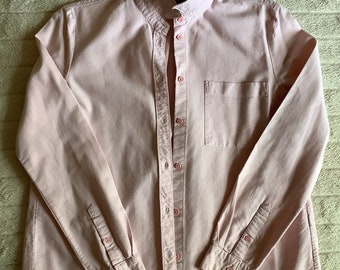 Vintage French Connection Cotton Light Dusky Pink Shirt
