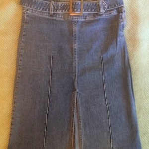 Vintage Pencil Denim Skirt