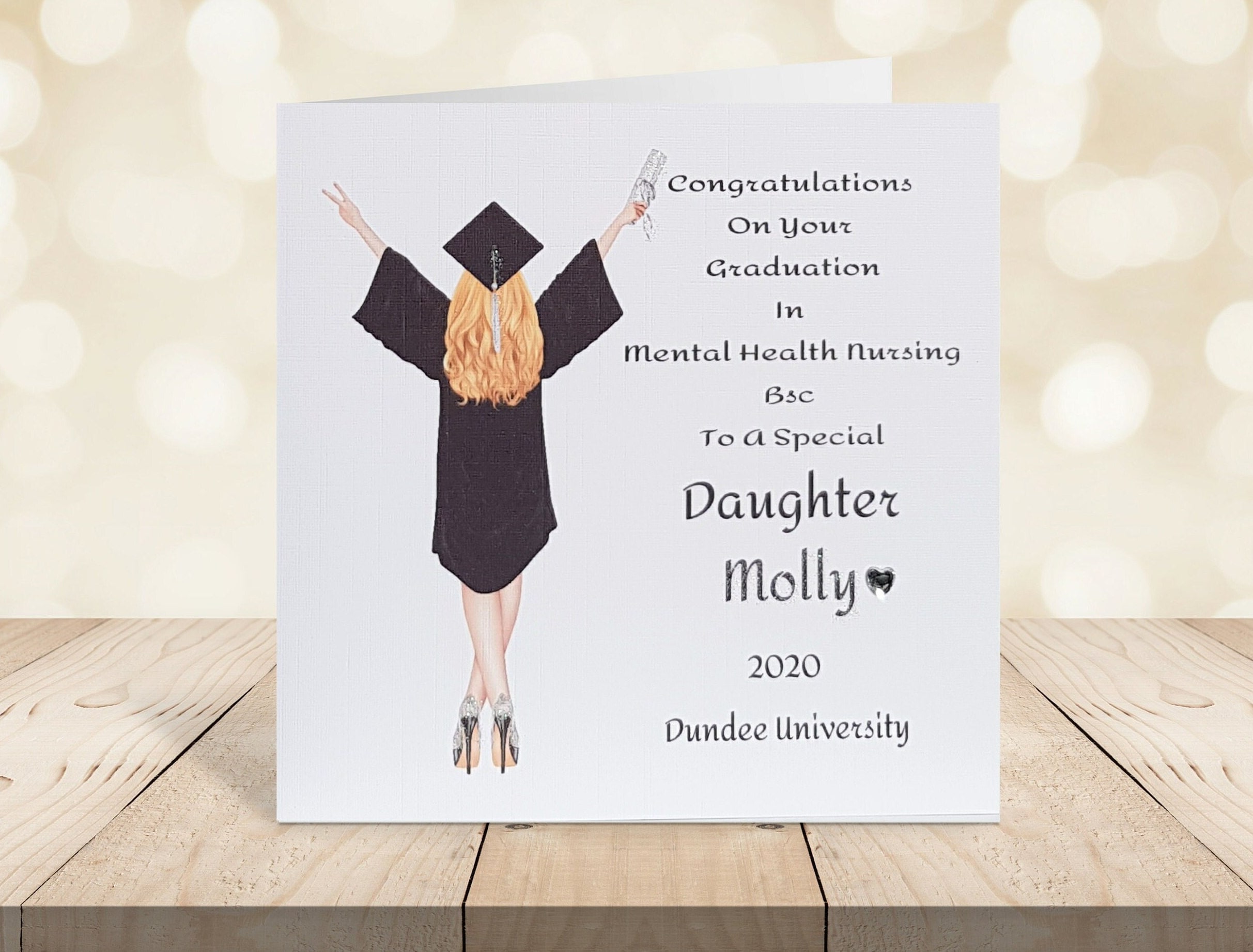 Tarjeta De Graduación Cristiana Para Hijo, Hija, Nieta, Nieto, él