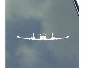 310 Pilot Front View Vinyl Sticker Decal by KLO Graphics Trainer General Aviation Aircraft U3 U-3 U-3A Air Force Veteran