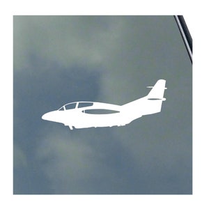 T-2D Buckeye Pilot Side View Vinyl Sticker Decal Navy Trainer Veteran US Hellenic Venezuelan AF T-2 T2