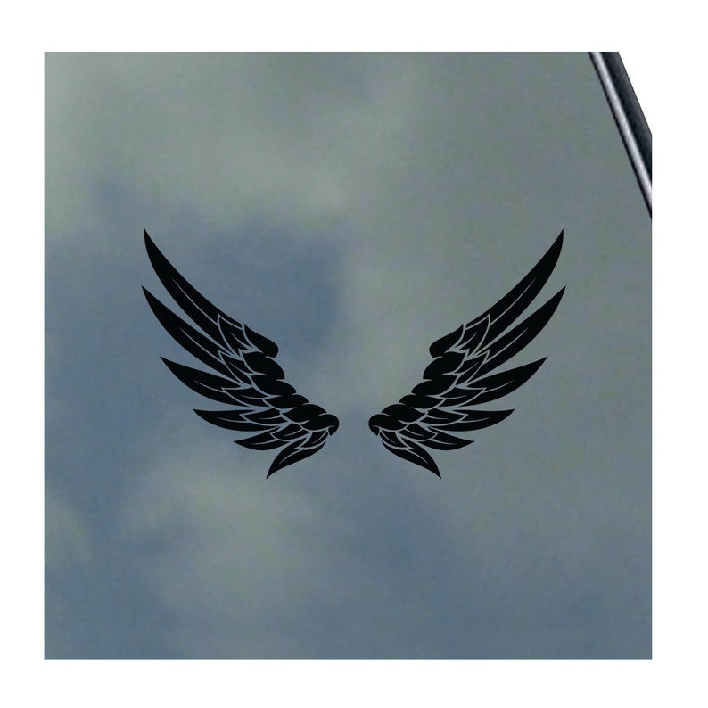 Angel Wings Spread Vinyl Sticker Decal Christianity by KLO Graphics God ...