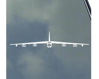 B-52 Stratofortress Pilot Front View Vinyl Sticker Decal by KLO Graphics Air Force Veteran Crew