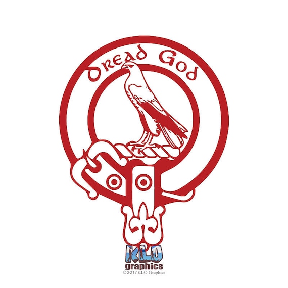 MUNRO CLAN CREST Vinyl Sticker Truck Car Computer Scottish Etsy