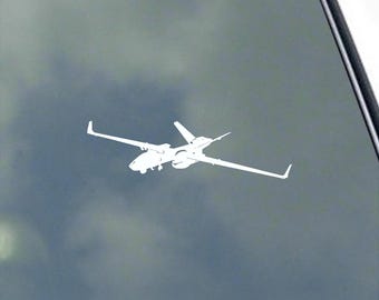 MQ-9A SeaGuardian Pilot in Flight Vinyl Sticker Decal Navy Unmanned Drone Veteran UAV Sea Guardian
