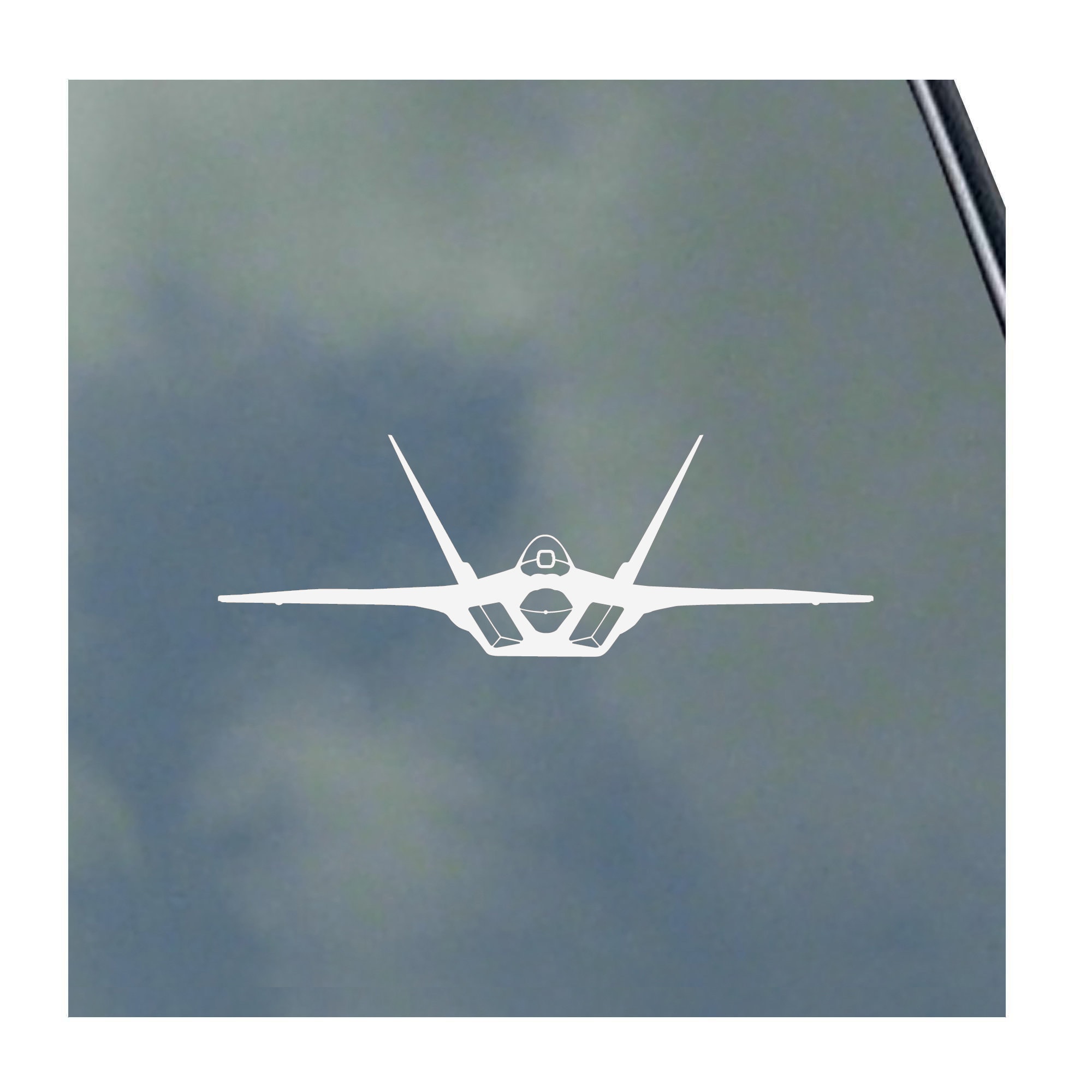 Adesivo In Vinile F-22 Raptor - Decalcomania Per Auto, Moto, Van - Colore Taglio Perfetto