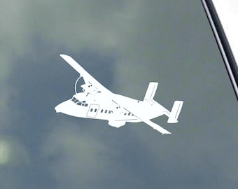 C-23B Sherpa Pilot Side View Vinyl Sticker Decal by KLO Graphics Veteran STOL 330 360 C-23A C-23B
