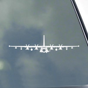 AC-130J GHOSTRIDER PILOT Front View vinyl sticker decal Military Air Force for Truck Car Window Plane