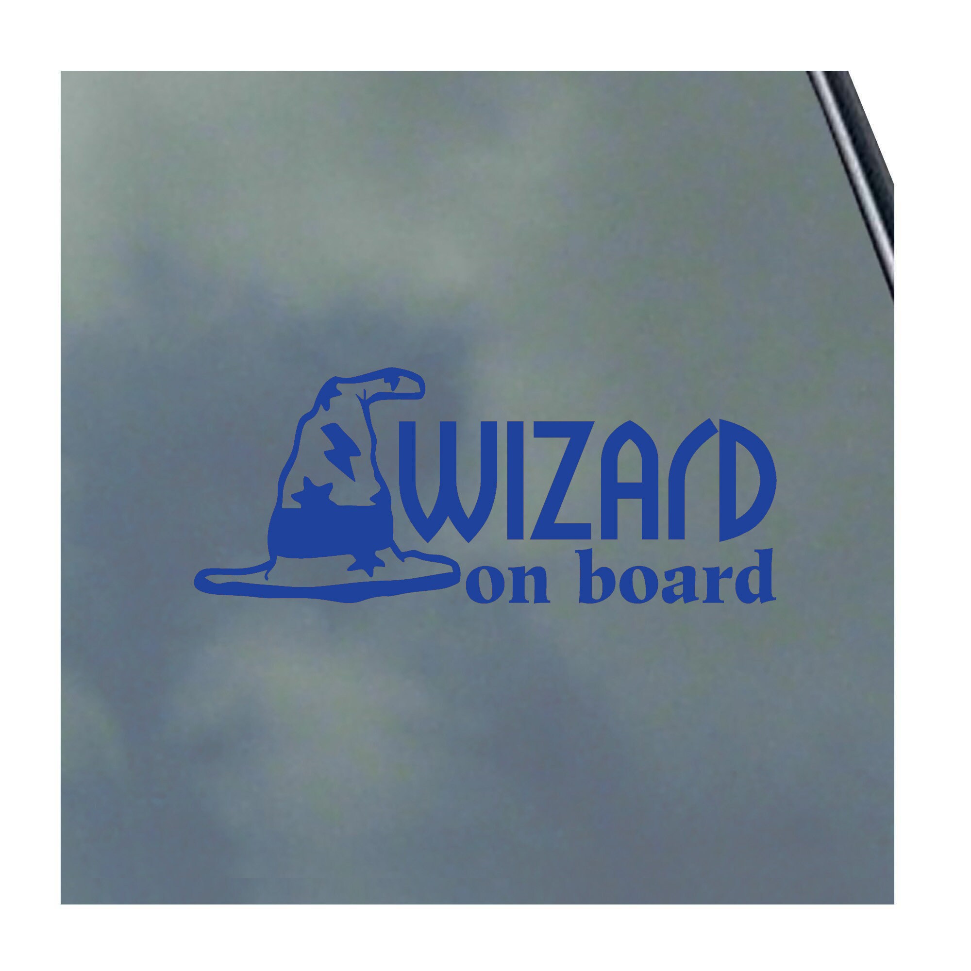 Wizard on Board Vinyl Sticker Decal Roleplaying Game Role Play Fantasy ...