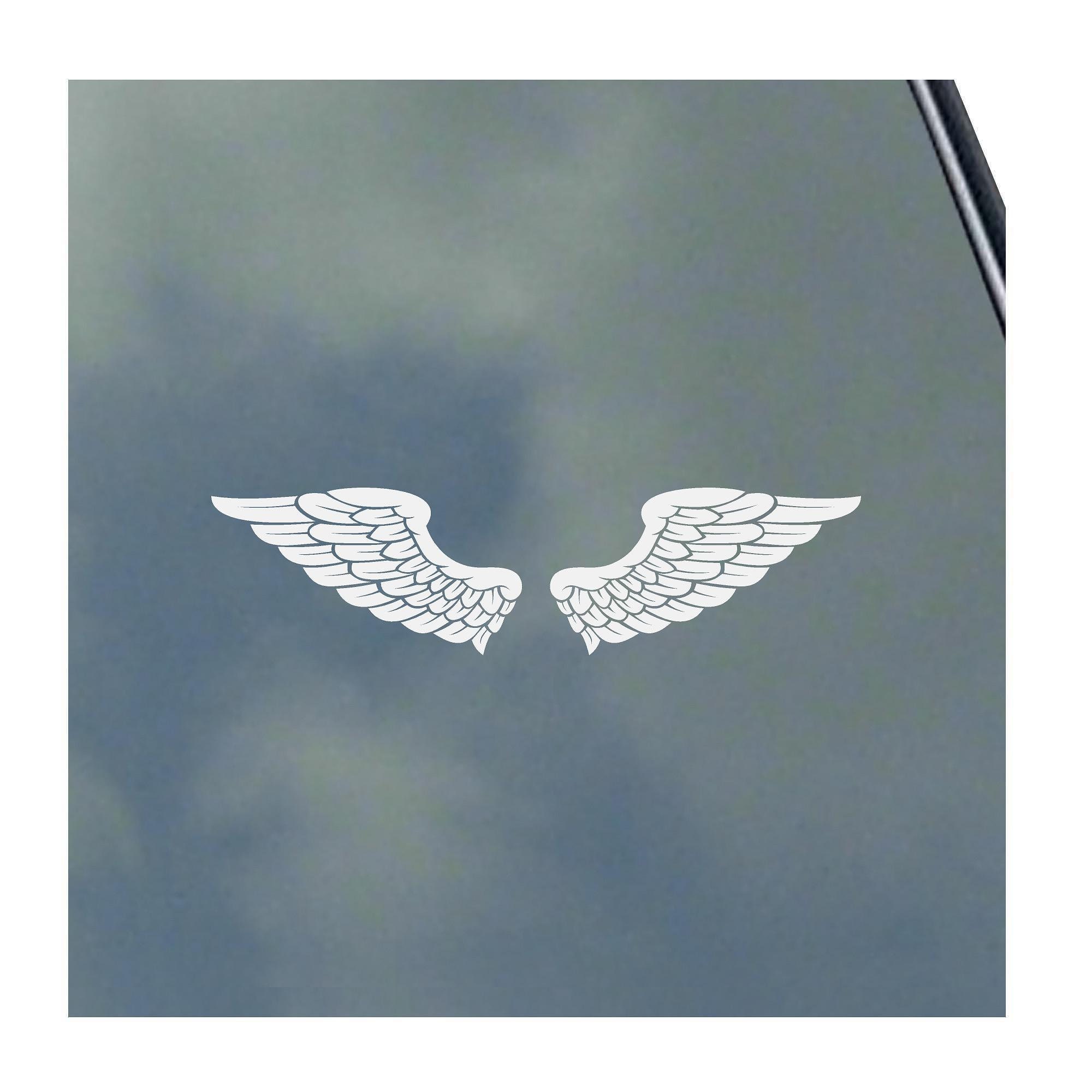 Angel Wings Flat Vinyl Sticker Decal Christianity by KLO Graphics God ...