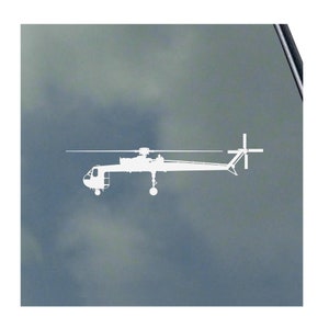 CH-54B Tarhe Pilot Vinyl Sticker Decal S-64 Skycrane Army Veteran