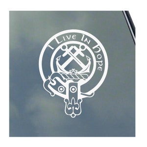 KINNEAR CLAN CREST vinyl sticker Truck Car Computer Scottish