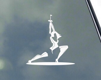 Shibari Woman Tied Vinyl Sticker Decal S&M Kinky Love Master Submissive Safe Word